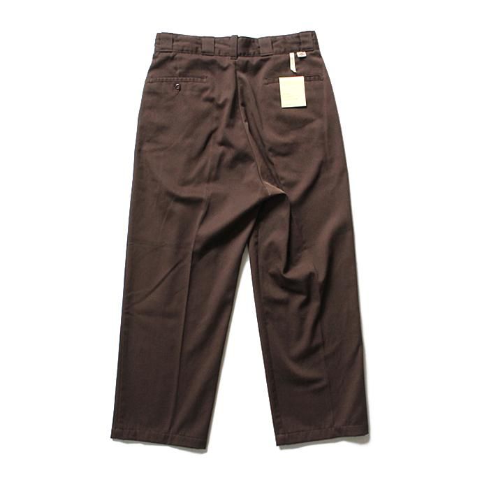 125482801 Hexico / Deformer Ex. U.S. Dickies リメイクワンタックワークパンツ - ブラウン<img class='new_mark_img2' src='//img.shop-pro.jp/img/new/icons47.gif' style='border:none;display:inline;margin:0px;padding:0px;width:auto;' /> 02
