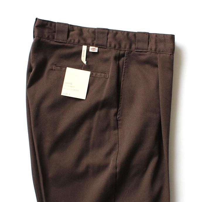 125482801 Hexico / Deformer Ex. U.S. Dickies リメイクワンタックワークパンツ - ブラウン<img class='new_mark_img2' src='//img.shop-pro.jp/img/new/icons47.gif' style='border:none;display:inline;margin:0px;padding:0px;width:auto;' /> 02