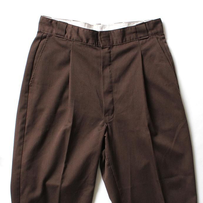 125482801 Hexico / Deformer Ex. U.S. Dickies リメイクワンタックワークパンツ - ブラウン<img class='new_mark_img2' src='//img.shop-pro.jp/img/new/icons47.gif' style='border:none;display:inline;margin:0px;padding:0px;width:auto;' /> 02