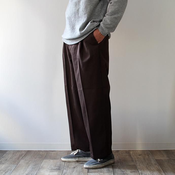 125482801 Hexico / Deformer Ex. U.S. Dickies リメイクワンタックワークパンツ - ブラウン<img class='new_mark_img2' src='//img.shop-pro.jp/img/new/icons47.gif' style='border:none;display:inline;margin:0px;padding:0px;width:auto;' /> 02