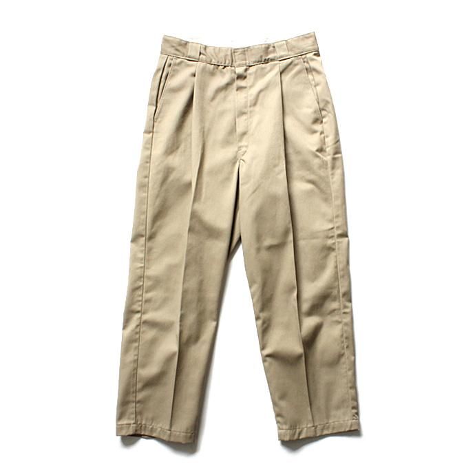 125482937 Hexico / Deformer Ex. U.S. Dickies リメイクワンタックワークパンツ - ベージュ<img class='new_mark_img2' src='//img.shop-pro.jp/img/new/icons47.gif' style='border:none;display:inline;margin:0px;padding:0px;width:auto;' /> 01