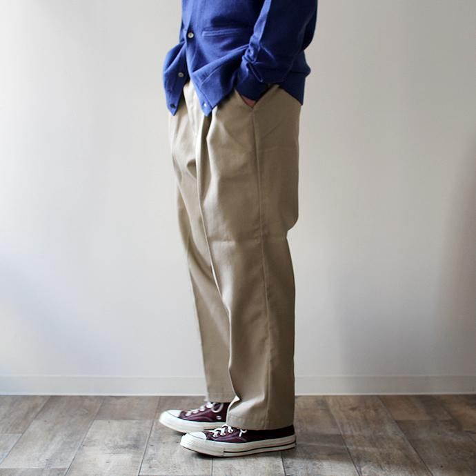 125482937 Hexico / Deformer Ex. U.S. Dickies リメイクワンタックワークパンツ - ベージュ<img class='new_mark_img2' src='//img.shop-pro.jp/img/new/icons47.gif' style='border:none;display:inline;margin:0px;padding:0px;width:auto;' /> 02