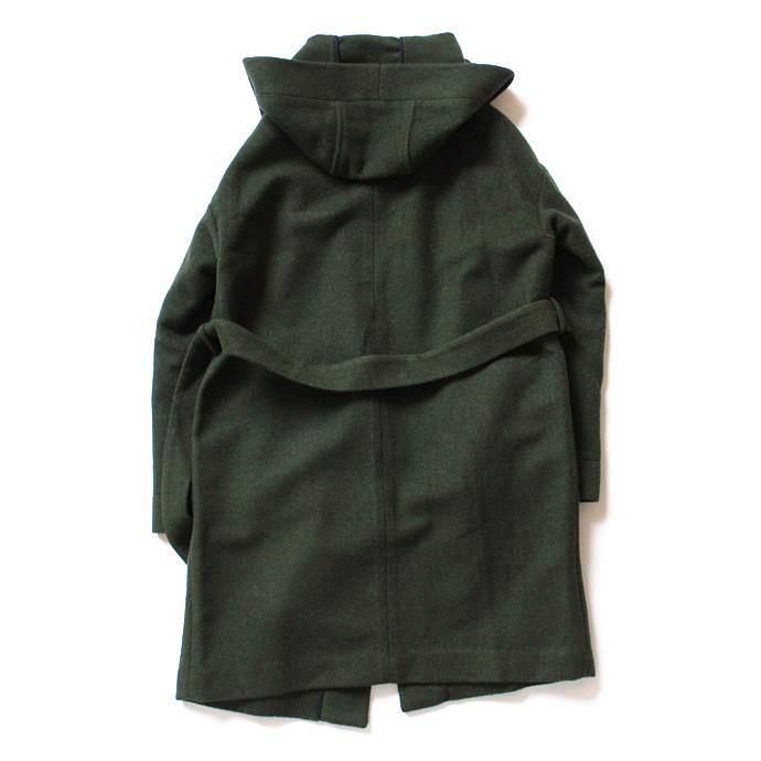CEASTERS House Coat Hoodie フード付きガウンコート - オリーブ 02
