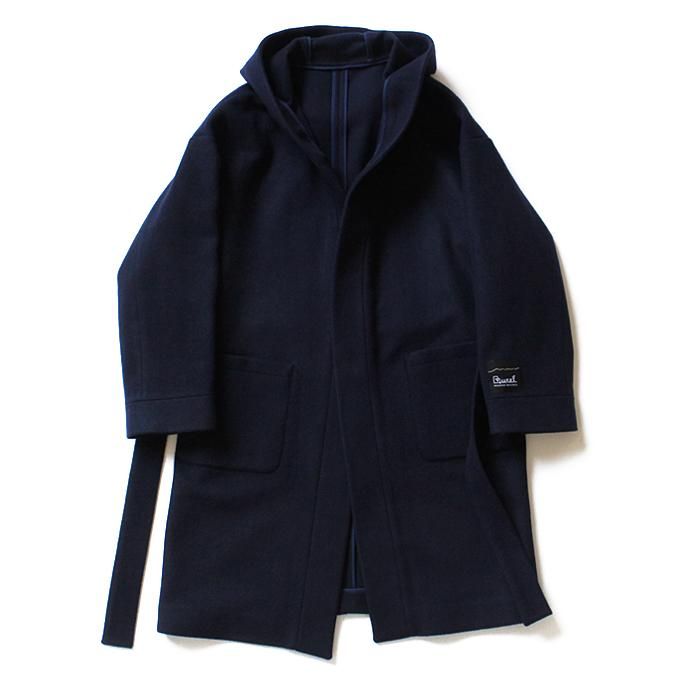 CEASTERS House Coat Hoodie フード付きガウンコート - ネイビー 02
