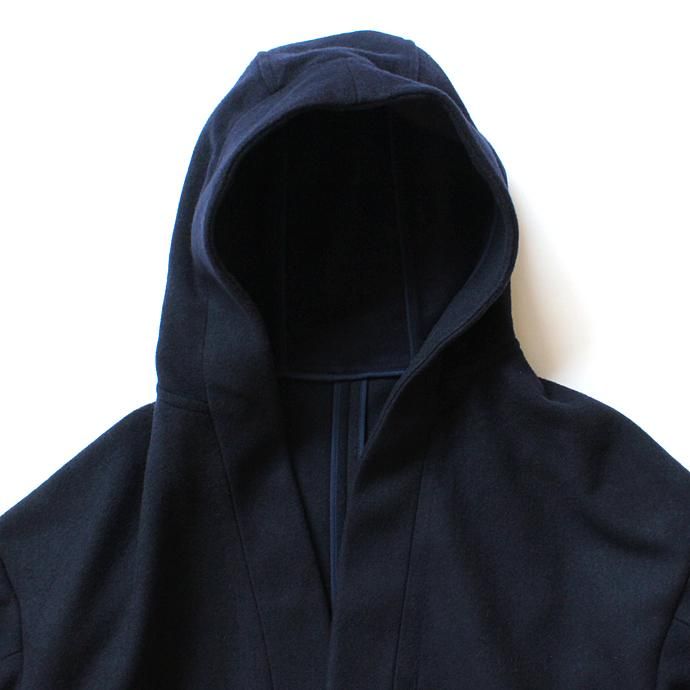 CEASTERS House Coat Hoodie フード付きガウンコート - ネイビー 02