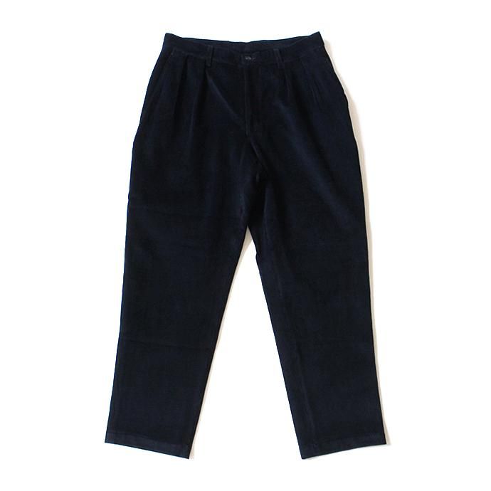 CEASTERS 2 Pleats Corduroy Trousers ツータックコーデュロイパンツ - ネイビー<img class='new_mark_img2' src='//img.shop-pro.jp/img/new/icons47.gif' style='border:none;display:inline;margin:0px;padding:0px;width:auto;' /> 01