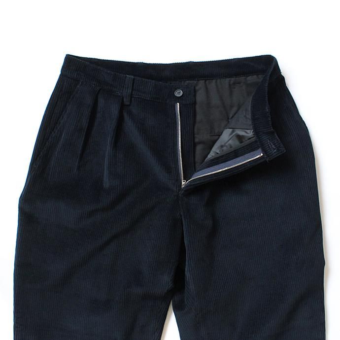 CEASTERS 2 Pleats Corduroy Trousers ツータックコーデュロイパンツ - ネイビー<img class='new_mark_img2' src='//img.shop-pro.jp/img/new/icons47.gif' style='border:none;display:inline;margin:0px;padding:0px;width:auto;' /> 02