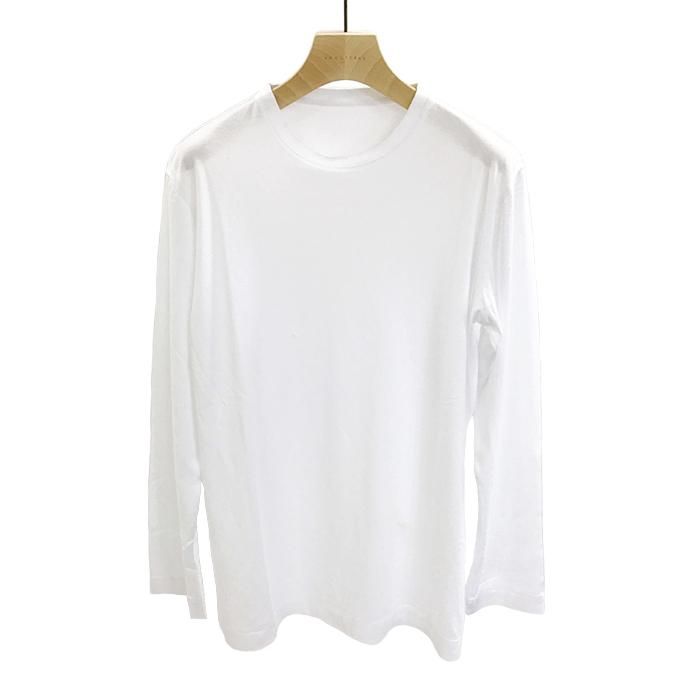 126045498 smoothday / メンズ ディオラマ スムース クルーネック長袖Tシャツ SH-T053-002 White 01
