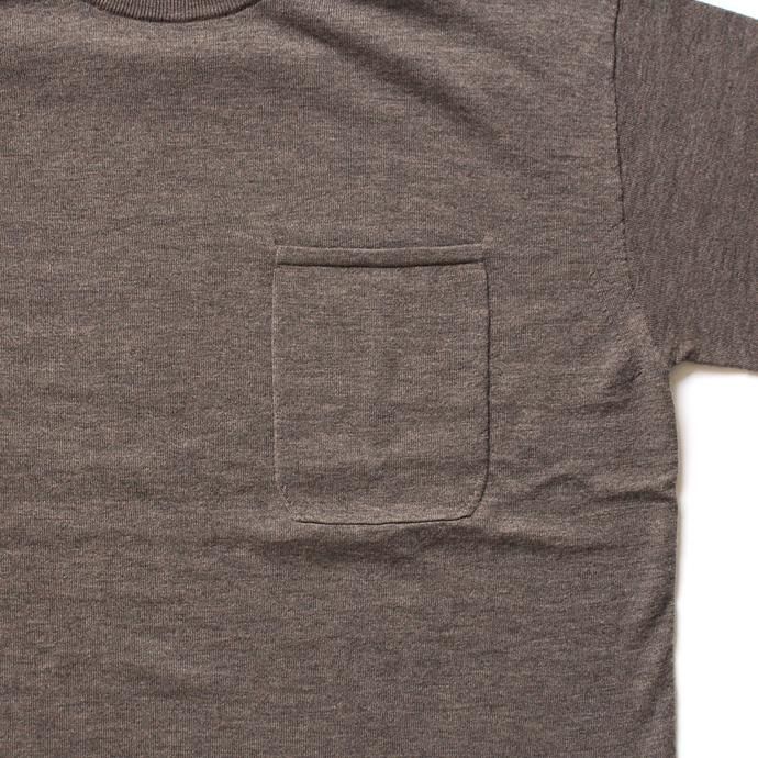 crepuscule wool L/S knit tee ウール ロングスリーブ ニットTシャツ 全2色 1704-002 02