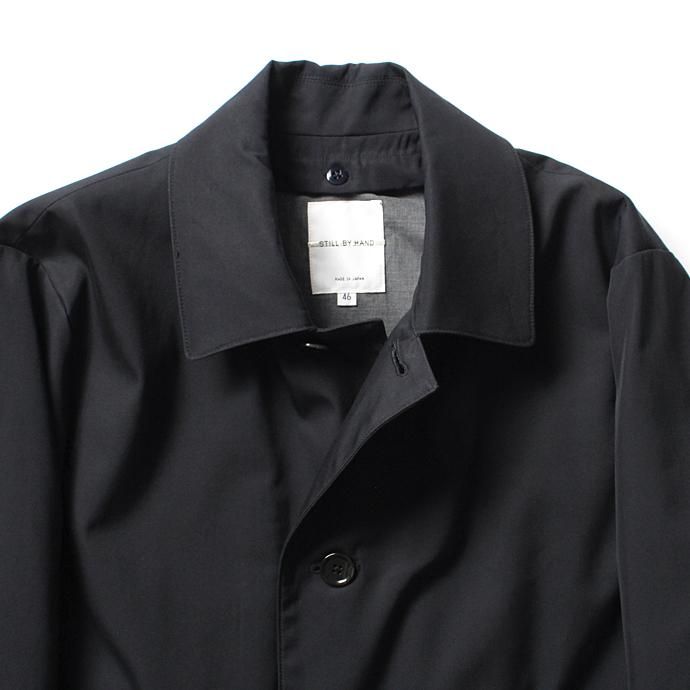 STILL BY HAND シンサレートライナー付き バーバリークロス ステンカラーコート CO0374 全2色<img class='new_mark_img2' src='//img.shop-pro.jp/img/new/icons47.gif' style='border:none;display:inline;margin:0px;padding:0px;width:auto;' /> 02