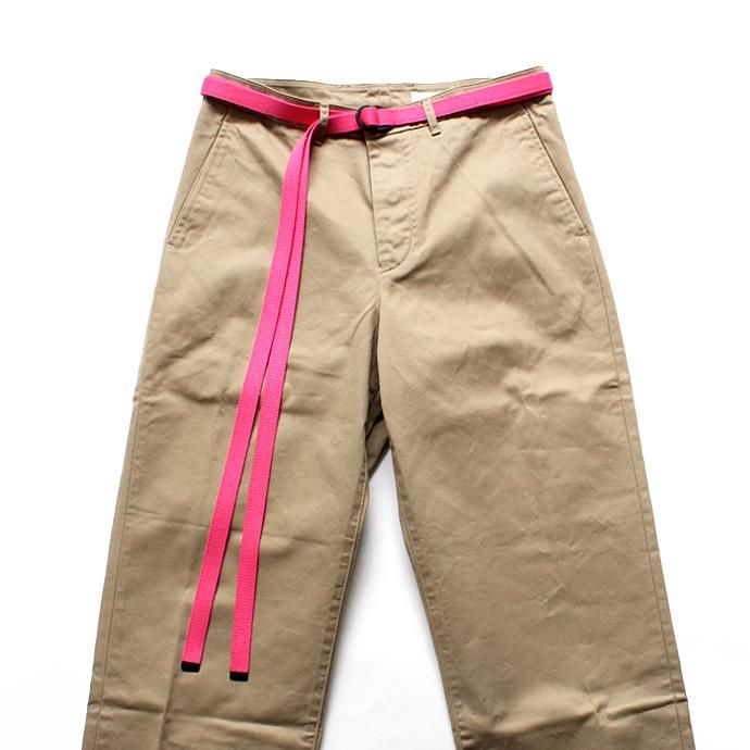THEE w-face belt narrow ダブルフェイス ロングベルト 全3色 WF-AC-01 SS18 02