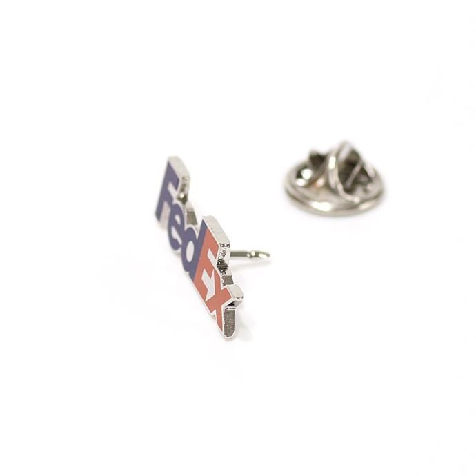 127416212 FedEx / Pewter Lapel Pin フェデックス ロゴピンバッジ 02
