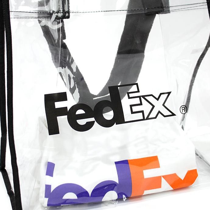 127416499 FedEx / Clear Vinyl Stadium Bag ビニールクリアバッグ<img class='new_mark_img2' src='//img.shop-pro.jp/img/new/icons47.gif' style='border:none;display:inline;margin:0px;padding:0px;width:auto;' /> 02
