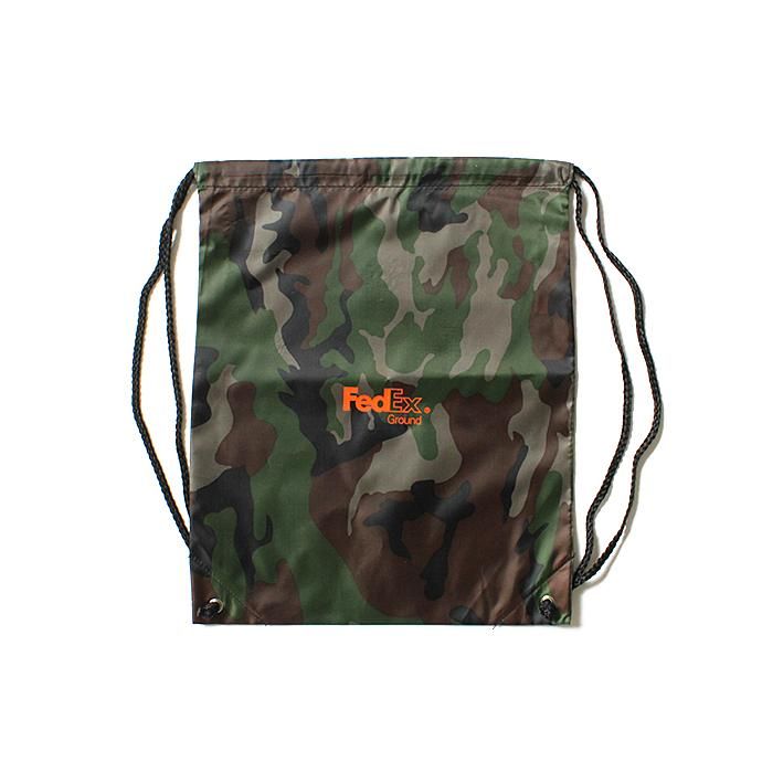 Other Brands FedEx / FedEx Ground Drawstring Pack フェデックス ナップサック - カモ<img class='new_mark_img2' src='//img.shop-pro.jp/img/new/icons47.gif' style='border:none;display:inline;margin:0px;padding:0px;width:auto;' /> 02