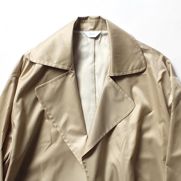 127468285 THEE(シー)/ trench gown ET-CO-02 トレンチガウンコート Beige<img class='new_mark_img2' src='//img.shop-pro.jp/img/new/icons47.gif' style='border:none;display:inline;margin:0px;padding:0px;width:auto;' /> 02