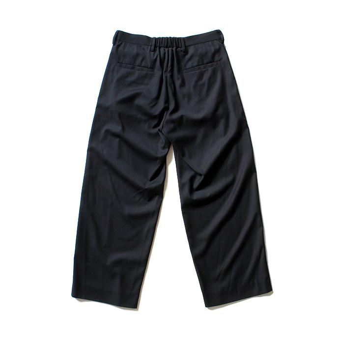 127469618 THEE(シー)/ 2tuck wide ツータックワイドパンツ TR-PT-01 Navy SS18<img class='new_mark_img2' src='//img.shop-pro.jp/img/new/icons47.gif' style='border:none;display:inline;margin:0px;padding:0px;width:auto;' /> 02
