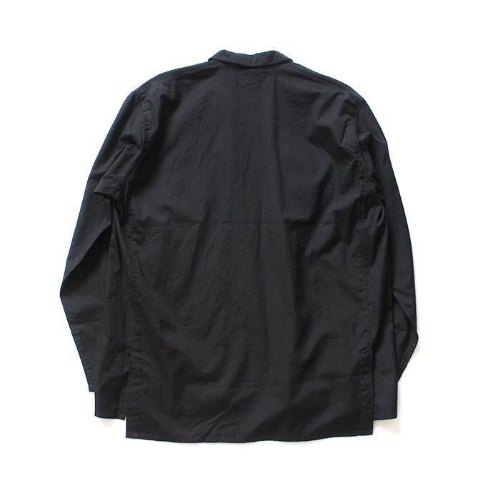 127510664 blurhms / Soft Ox Tailored Pullover Shirt BHS-18SS008 - Black 02