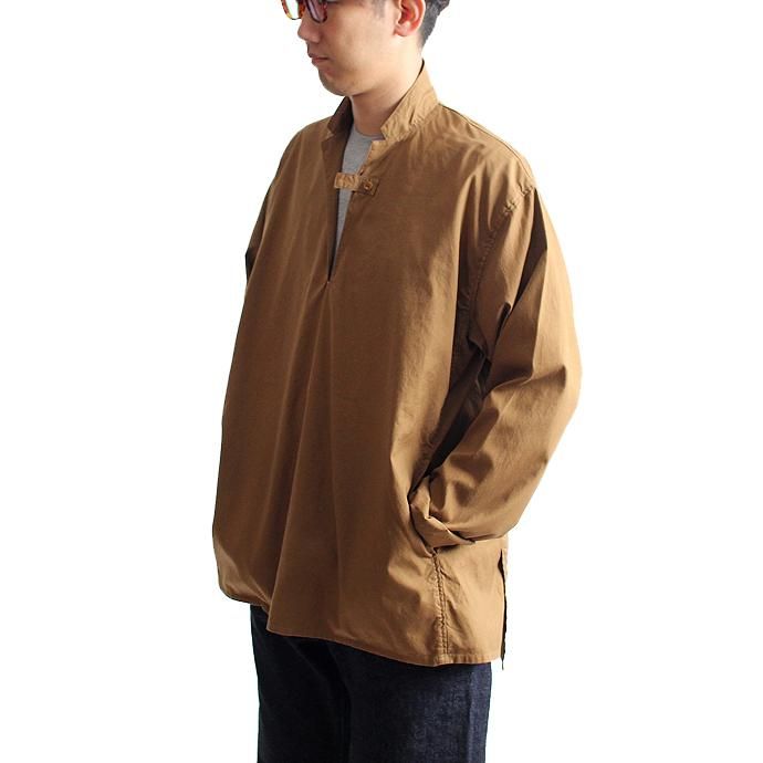 127510704 blurhms / Soft Ox Tailored Pullover Shirt BHS-18SS008 - Camel 02