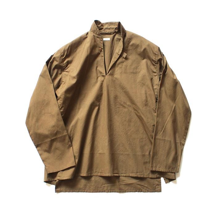 127510704 blurhms / Soft Ox Tailored Pullover Shirt BHS-18SS008 - Camel 02
