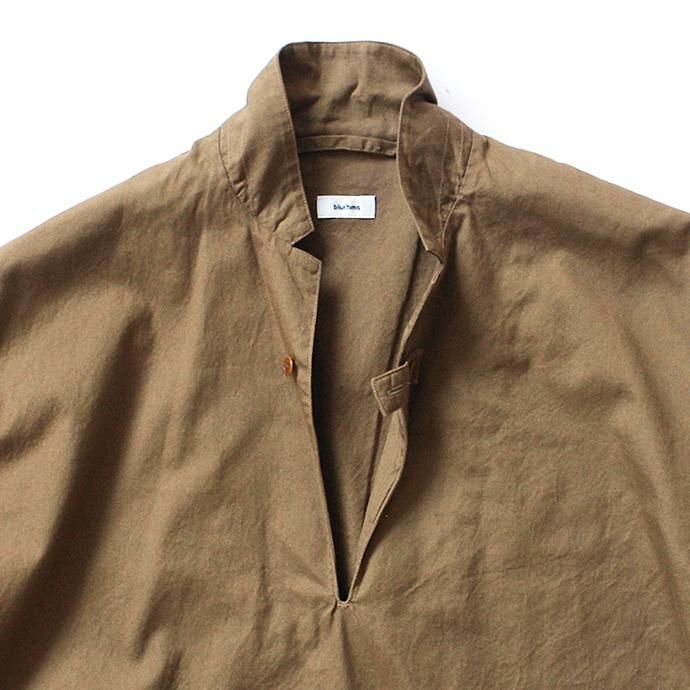 127510704 blurhms / Soft Ox Tailored Pullover Shirt BHS-18SS008 - Camel 02