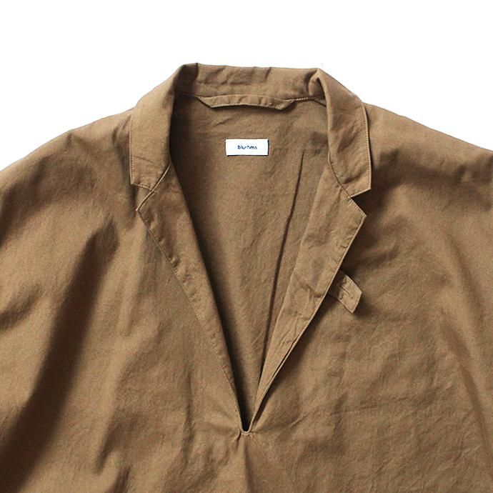 127510704 blurhms / Soft Ox Tailored Pullover Shirt BHS-18SS008 - Camel 02