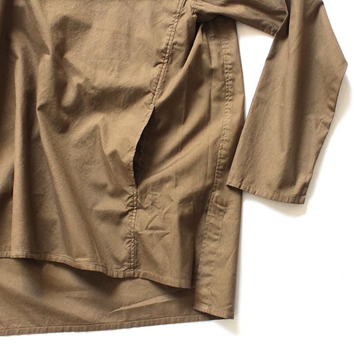 127510704 blurhms / Soft Ox Tailored Pullover Shirt BHS-18SS008 - Camel 02