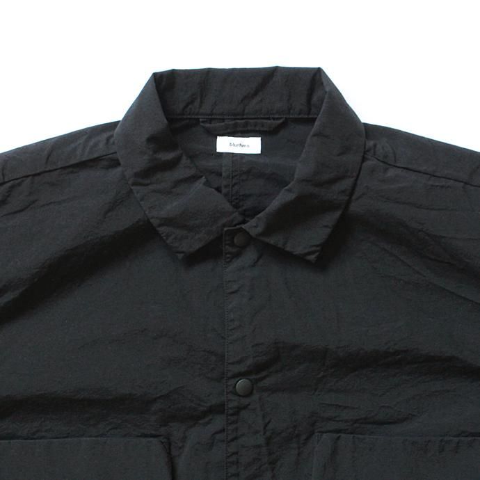blurhms Nylon Utility Shirt Jacket BHS-18SS006 - Black 02