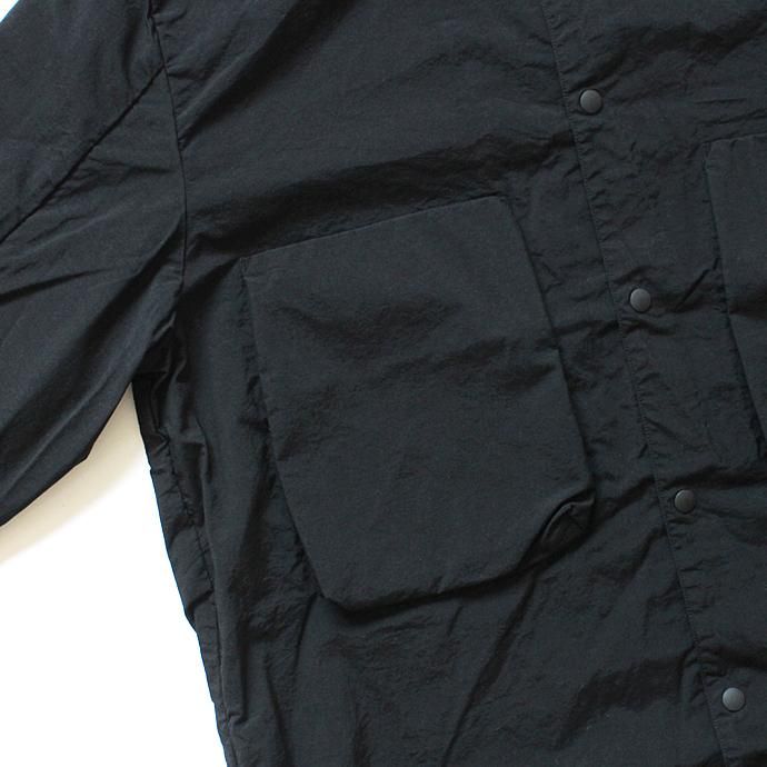 blurhms Nylon Utility Shirt Jacket BHS-18SS006 - Black 02