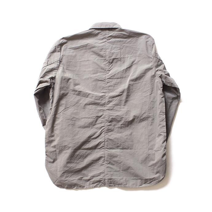 blurhms Nylon Utility Shirt Jacket BHS-18SS006 - Grey Beige 02