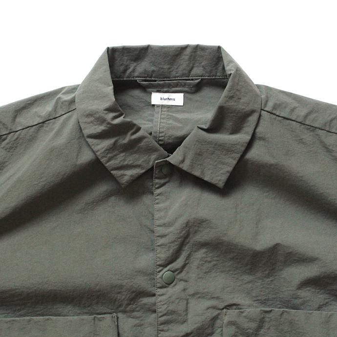127510879 blurhms / Nylon Utility Shirt Jacket BHS-18SS006 - Khaki<img class='new_mark_img2' src='//img.shop-pro.jp/img/new/icons47.gif' style='border:none;display:inline;margin:0px;padding:0px;width:auto;' /> 02