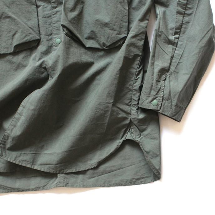 127510879 blurhms / Nylon Utility Shirt Jacket BHS-18SS006 - Khaki<img class='new_mark_img2' src='//img.shop-pro.jp/img/new/icons47.gif' style='border:none;display:inline;margin:0px;padding:0px;width:auto;' /> 02
