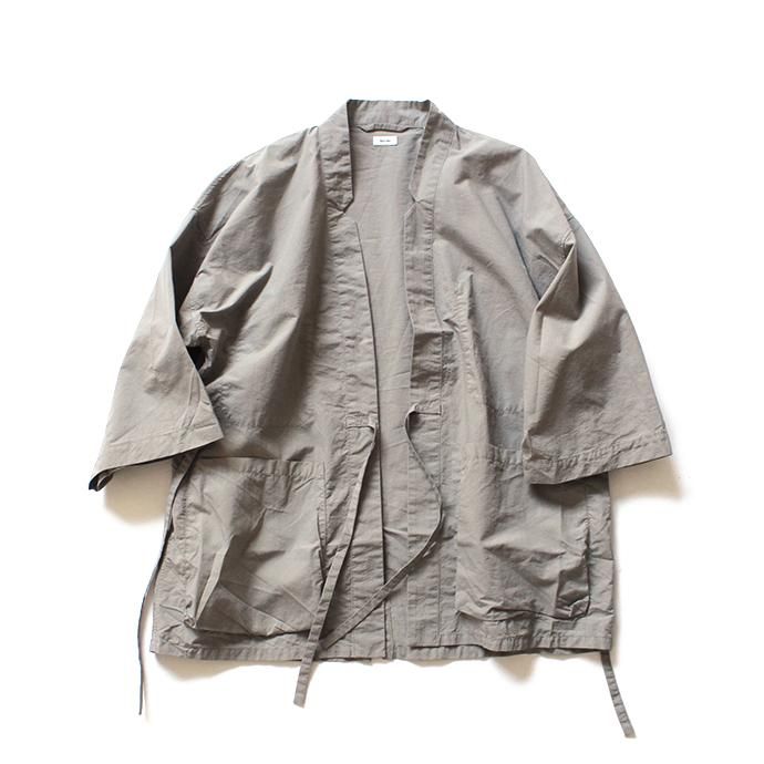 127511076 blurhms / Nylon Kendo Jacket BHS-18SS007 - Grey Beige 01