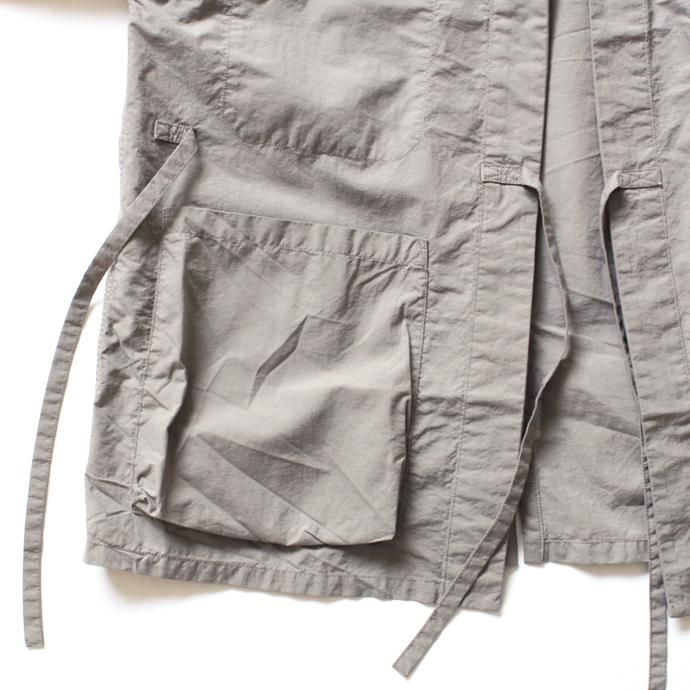 127511076 blurhms / Nylon Kendo Jacket BHS-18SS007 - Grey Beige 02