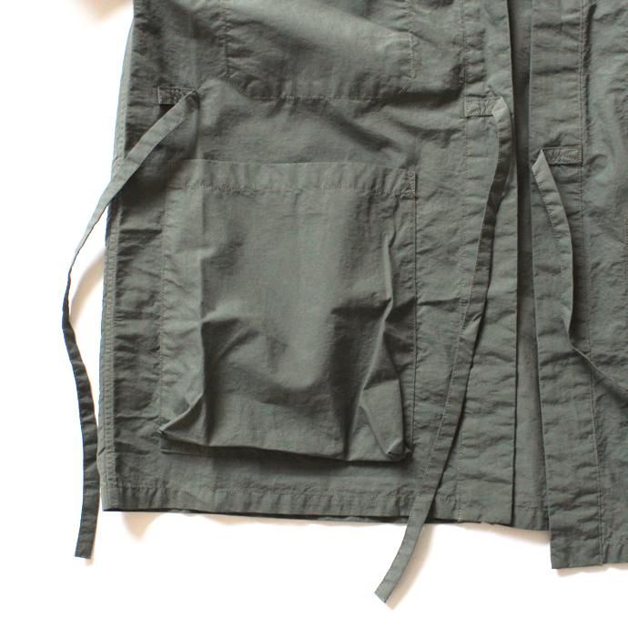 blurhms Nylon Kendo Jacket BHS-18SS007 - Khaki 02