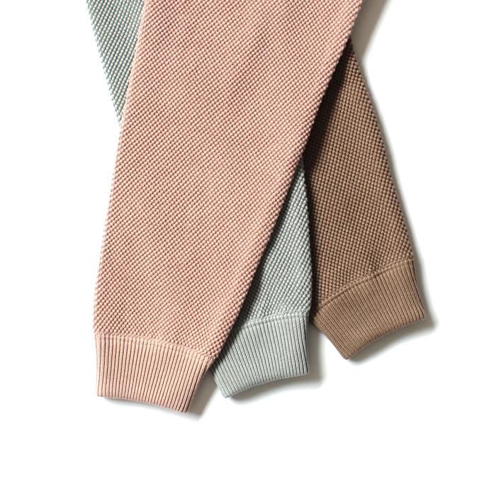 crepuscule moss stitch L/S sweat 1801-001 Brown 鹿の子編みクルーネック ブラウン<img class='new_mark_img2' src='//img.shop-pro.jp/img/new/icons47.gif' style='border:none;display:inline;margin:0px;padding:0px;width:auto;' /> 02