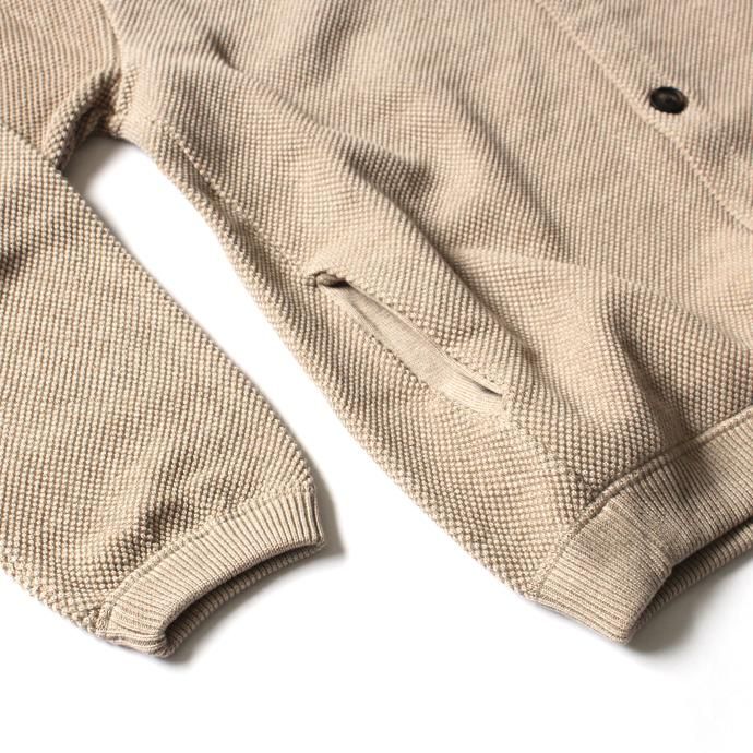 crepuscule moss stitch cardigan 1801-002 Beige 鹿の子編みカーディガン ベージュ<img class='new_mark_img2' src='//img.shop-pro.jp/img/new/icons47.gif' style='border:none;display:inline;margin:0px;padding:0px;width:auto;' /> 02