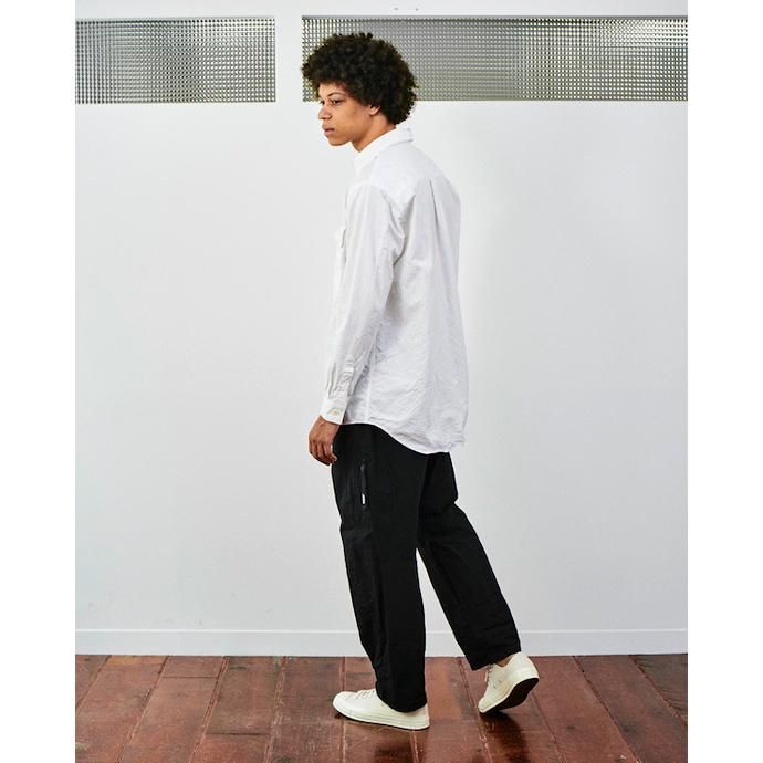 127810109 WISLOM / HENRI ベーシックシャツ - POPLIN ホワイト 02