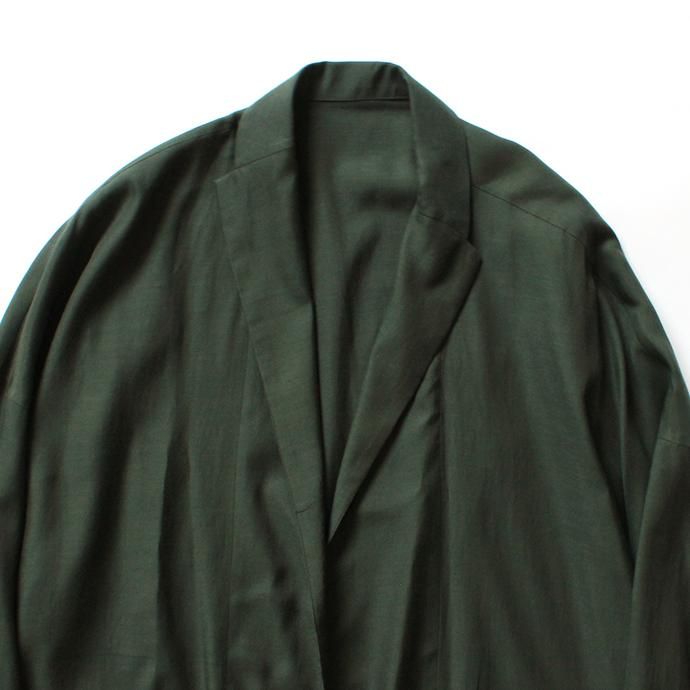 127889996 THEE(シー)/ oversize gown PV-CO-04 オーバーサイズガウン Khaki<img class='new_mark_img2' src='//img.shop-pro.jp/img/new/icons47.gif' style='border:none;display:inline;margin:0px;padding:0px;width:auto;' /> 02
