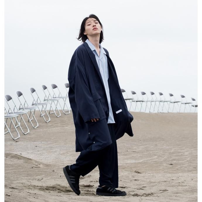 127890071 THEE(シー)/ oversize gown PV-CO-04 オーバーサイズガウン Black<img class='new_mark_img2' src='//img.shop-pro.jp/img/new/icons47.gif' style='border:none;display:inline;margin:0px;padding:0px;width:auto;' /> 02