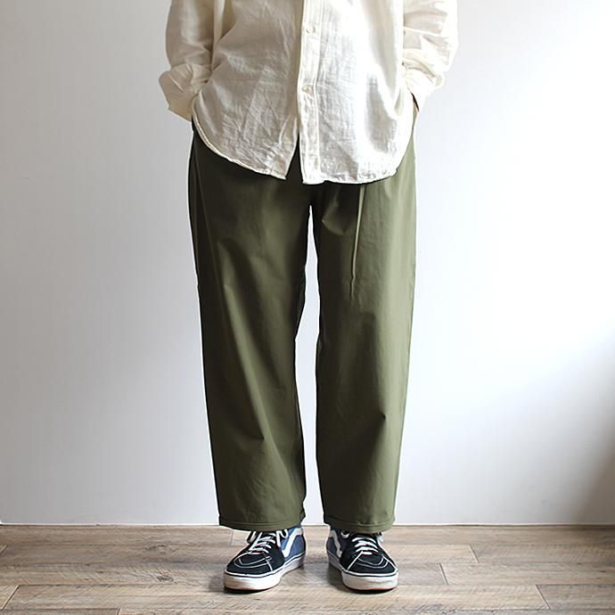 127891283 Powderhorn Mountaineering / Mountain Easy Pants ストレッチナイロンイージーパンツ PH20SS-001 - Olive 02