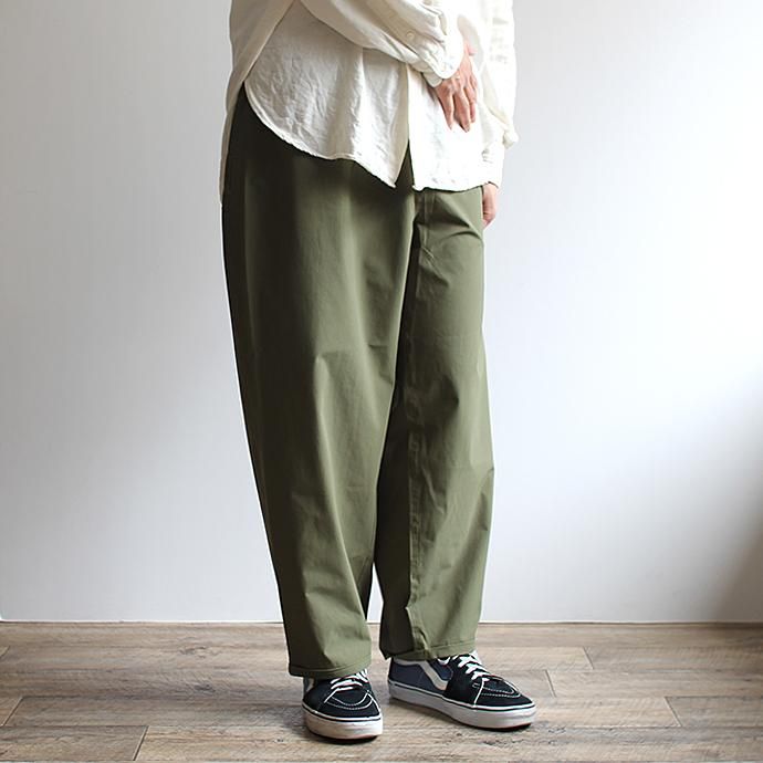 127891283 Powderhorn Mountaineering / Mountain Easy Pants ストレッチナイロンイージーパンツ PH20SS-001 - Olive 02