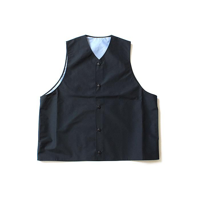 127891648 Powderhorn Mountaineering / Mountain Vest 3Lナイロンシェルベスト PH18SS-005 - Navy 01