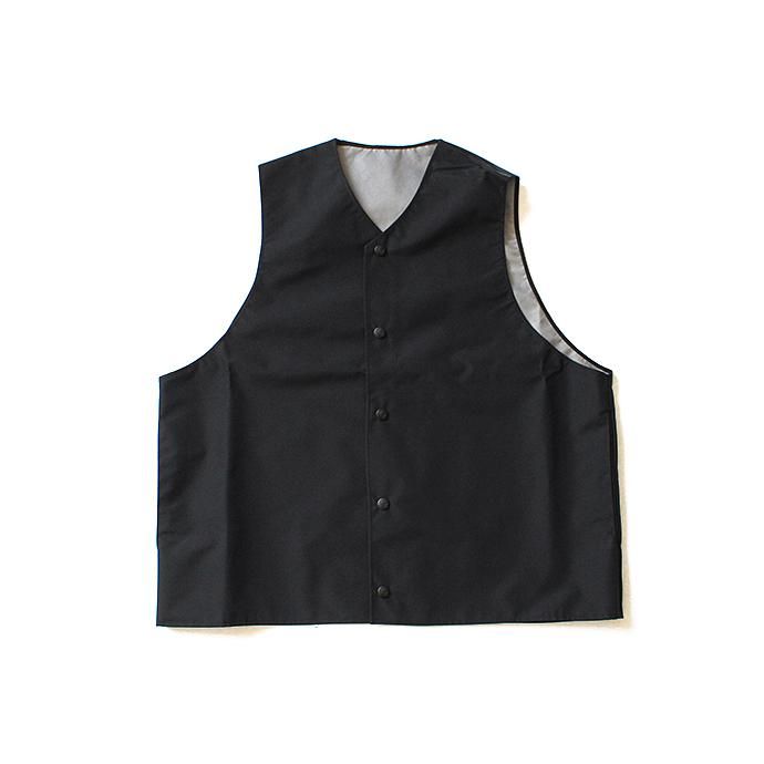 Powderhorn Mountaineering Mountain Vest 3Lナイロンシェルベスト PH18SS-005 - Black 01