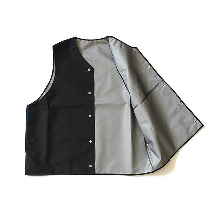 Powderhorn Mountaineering Mountain Vest 3Lナイロンシェルベスト PH18SS-005 - Black 02