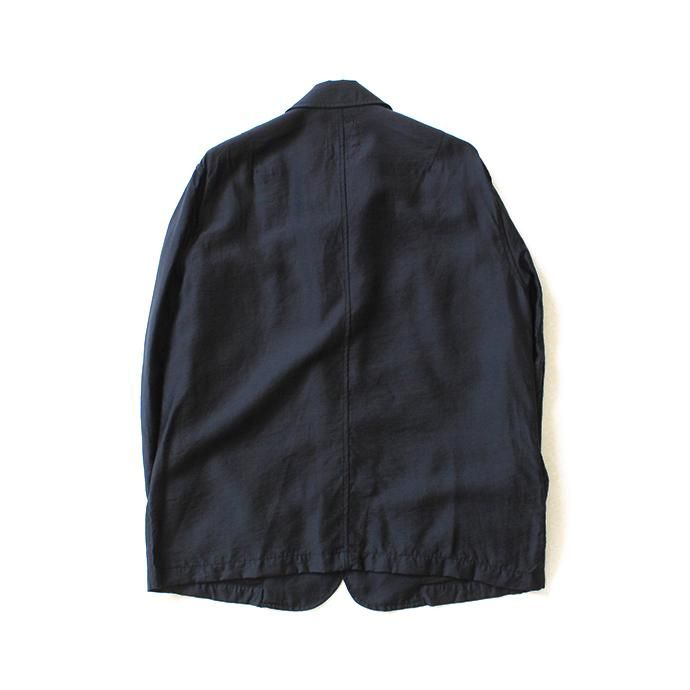 STILL BY HAND BDUディテールシャツジャケット BL0181 - ネイビー 02