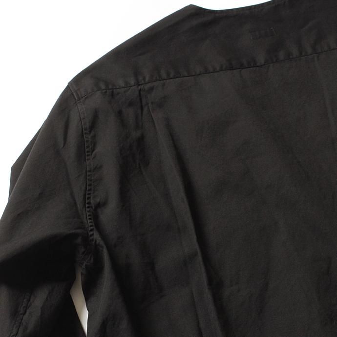 128488472 blurhms / Soft Ox Utility Collarless Jacket BHS-18SS014 - Black<img class='new_mark_img2' src='//img.shop-pro.jp/img/new/icons20.gif' style='border:none;display:inline;margin:0px;padding:0px;width:auto;' /> 02
