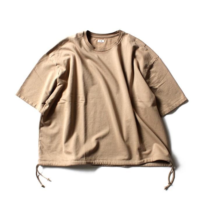 blurhms French Terry Huge Tee BHS-18SS021 - Beige 02