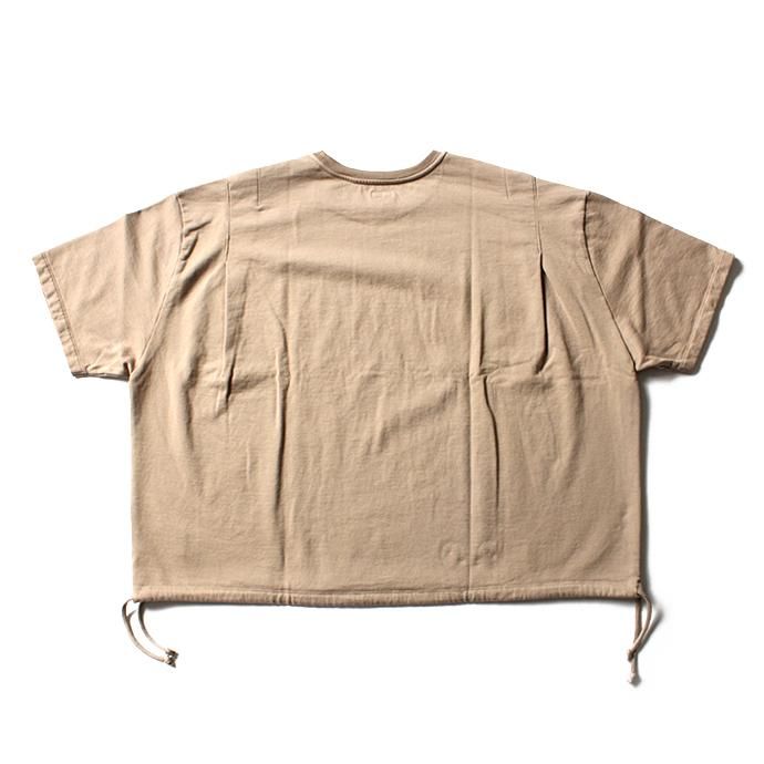 blurhms French Terry Huge Tee BHS-18SS021 - Beige 02