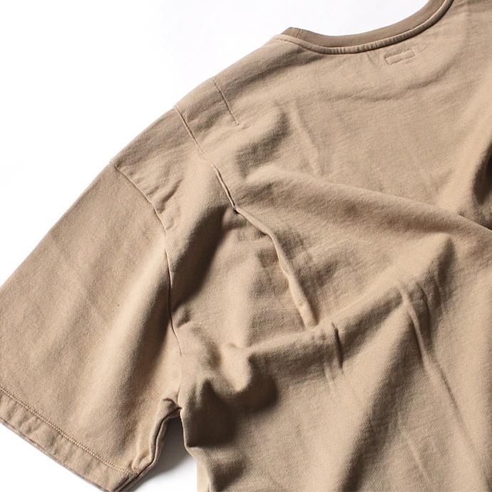 blurhms French Terry Huge Tee BHS-18SS021 - Beige 02