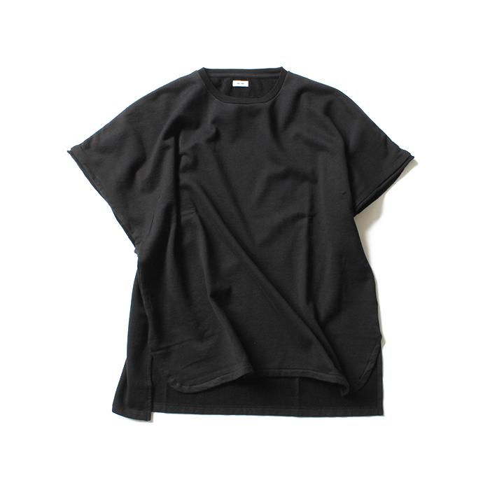 128495750 blurhms / French Terry Cut Off Box Tee BHS-18SS022 - Black<img class='new_mark_img2' src='//img.shop-pro.jp/img/new/icons47.gif' style='border:none;display:inline;margin:0px;padding:0px;width:auto;' /> 01
